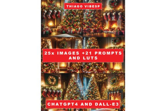 Download Christmas Backdrop + Prompts + LUTs - Christmas Collection