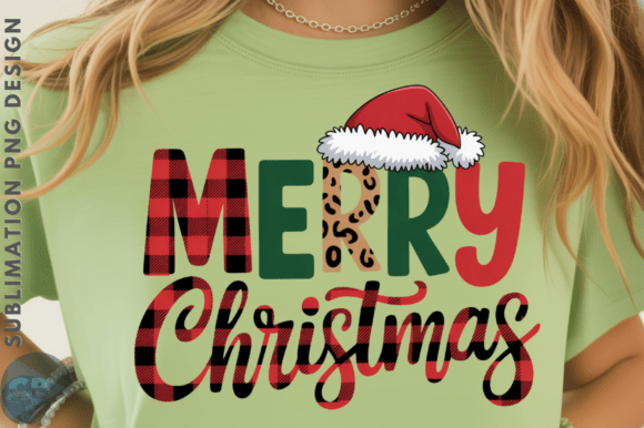 Download Leopard Red Plaid Merry Christmas PNG De - Christmas Collection