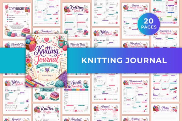 Download Knitting Journal KDP Graphic - Graphic Collection