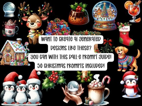 Download Christmas Clipart Prompt Guide DALL-E AI - Christmas Collection