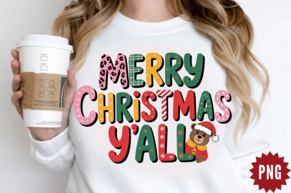 Download Festive Cowgirl Merry Christmas Y'all PN - Christmas Collection