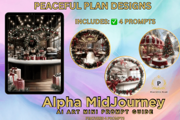 Download Midjourney Christmas Cafe Prompt Guide - Christmas Collection